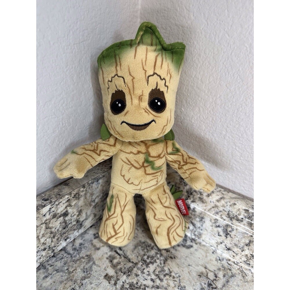 Disney Parks Marvel Guardians of the Galaxy Baby Groot Jointed Plush Poseable 11